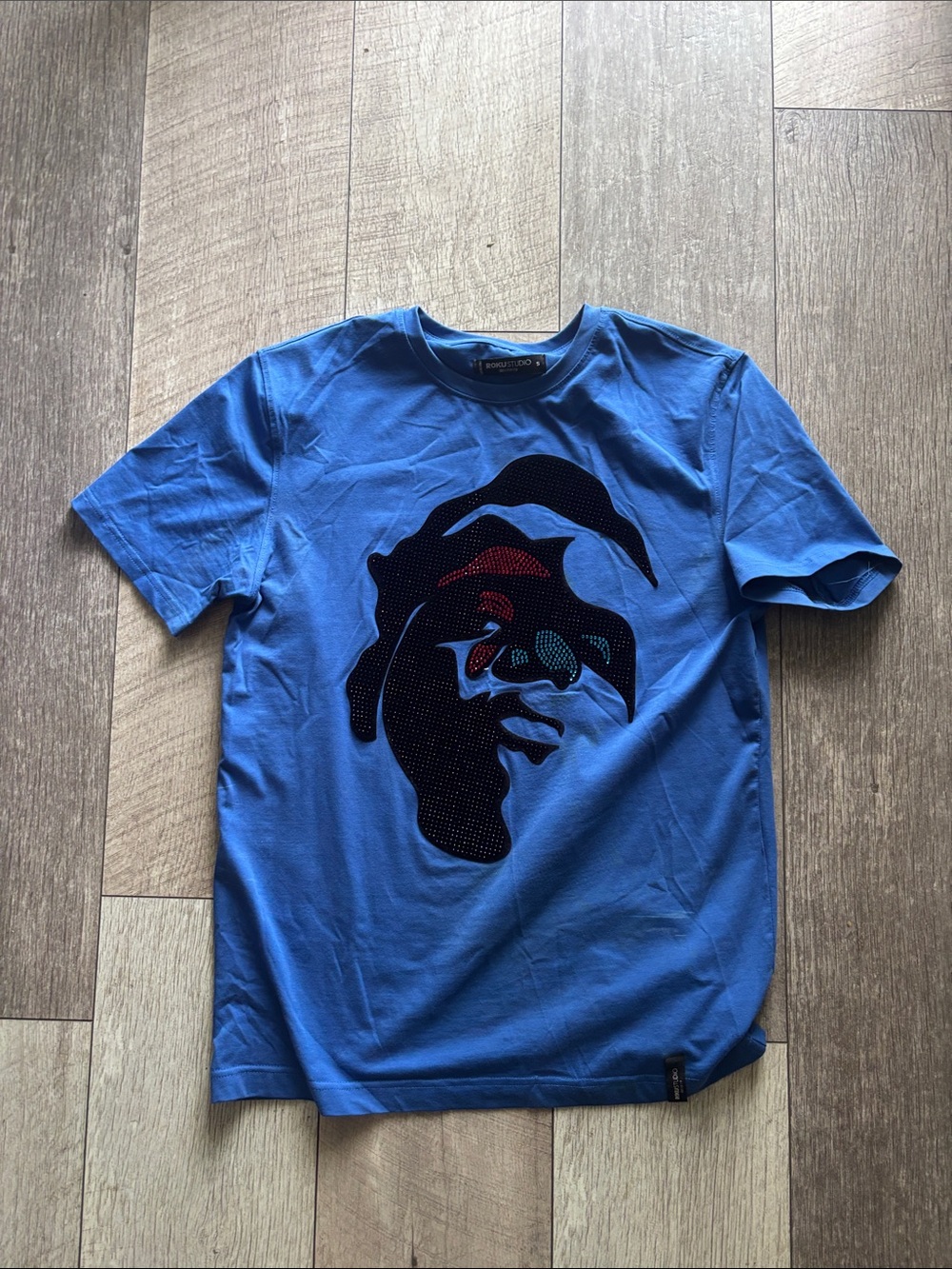 Billionaire Boys Club Royal Blue Short Sleeve Graphic Tee